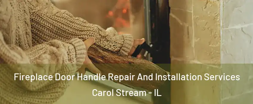  Fireplace Door Handle Repair And Installation Services Carol Stream - IL