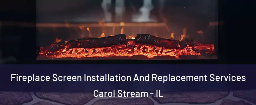  Fireplace Screen Installation And Replacement Services Carol Stream - IL