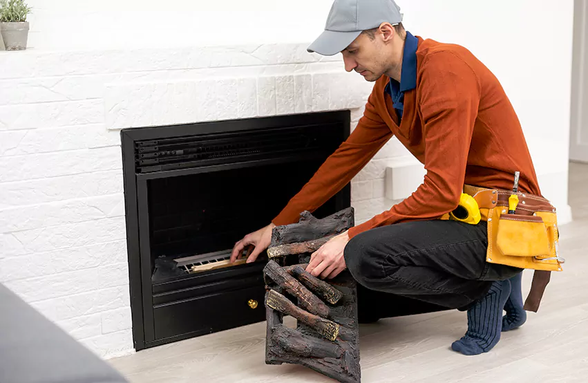 Wood Fireplace Repair in Carol Stream