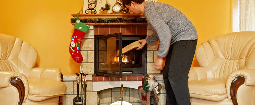 Gas to Wood-Burning Fireplace Conversion Services in Carol Stream, Illinois