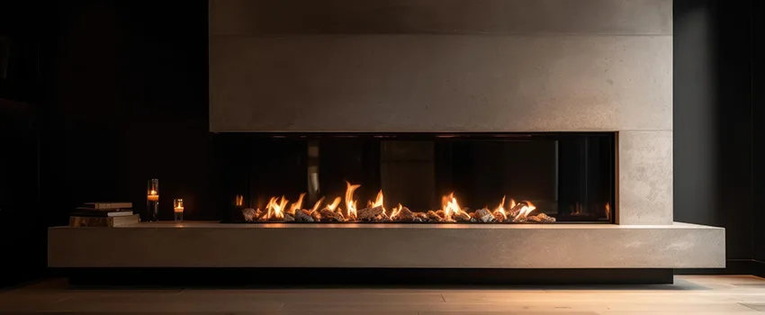 Gas Fireplace Ember Bed Design Services in Carol Stream, Illinois