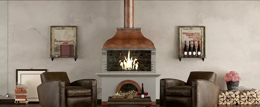 Thelin Hearth Products Providence Pellet Insert Fireplace Installation in Carol Stream, IL