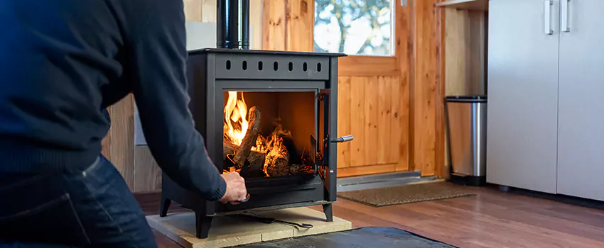 Open Hearth Wood Fireplace Installation in Carol Stream, IL