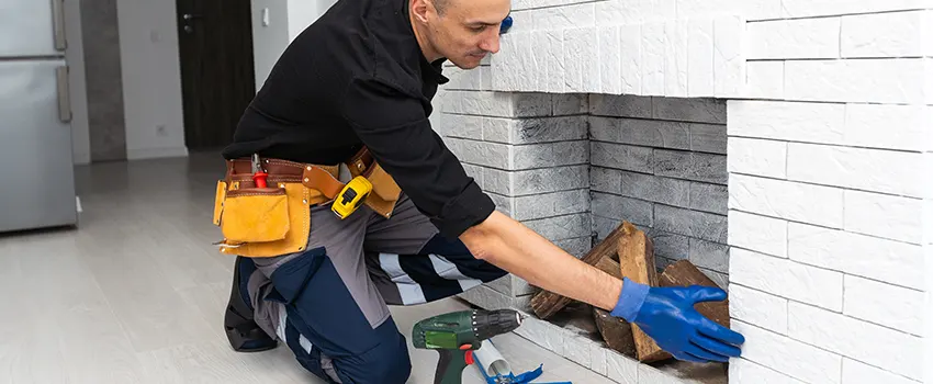 Fireplace Damaged Damper Frame Repair Services in Carol Stream, Illinois
